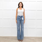 Frame Arrow Lela Blue Straight Leg Jeans