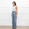 Frame Arrow Lela Blue Straight Leg Jeans