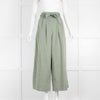 ME EM Green Wide Belted Trousers