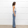 Frame Arrow Lela Blue Straight Leg Jeans