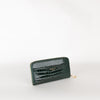 Aspinal of London Green Croc Zip Wallet