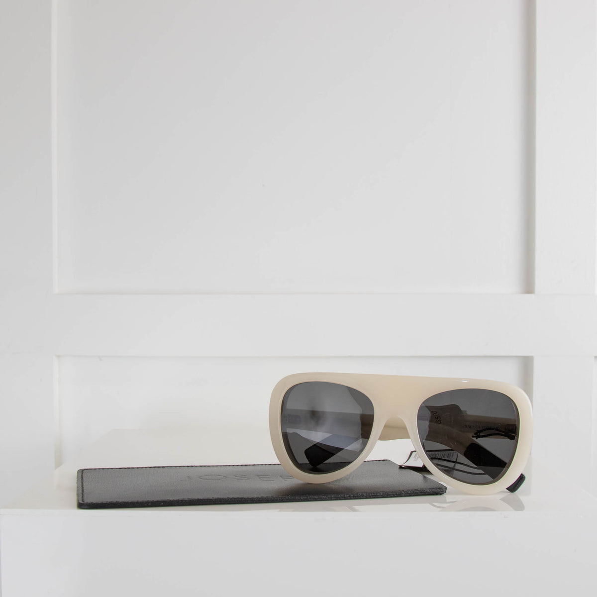 Joseph Cream Chunky Aviator Sunglasses