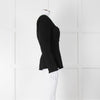 Reformation Boucle Square Neck Blazer with Gold Buttons