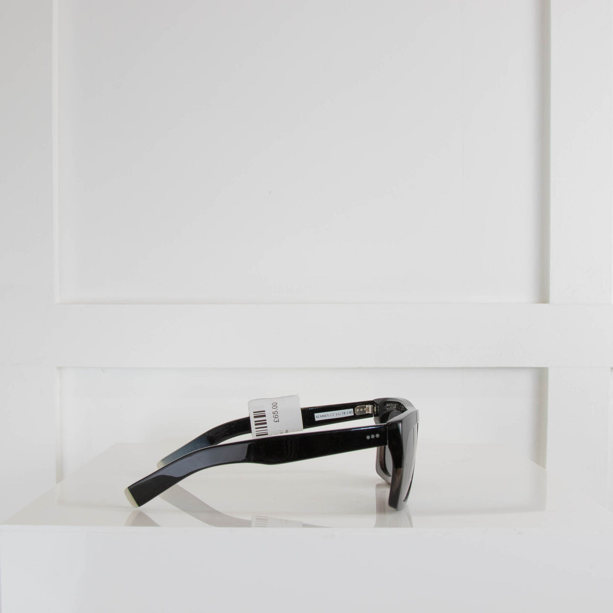Joseph Black Classic Wide End Sunglasses