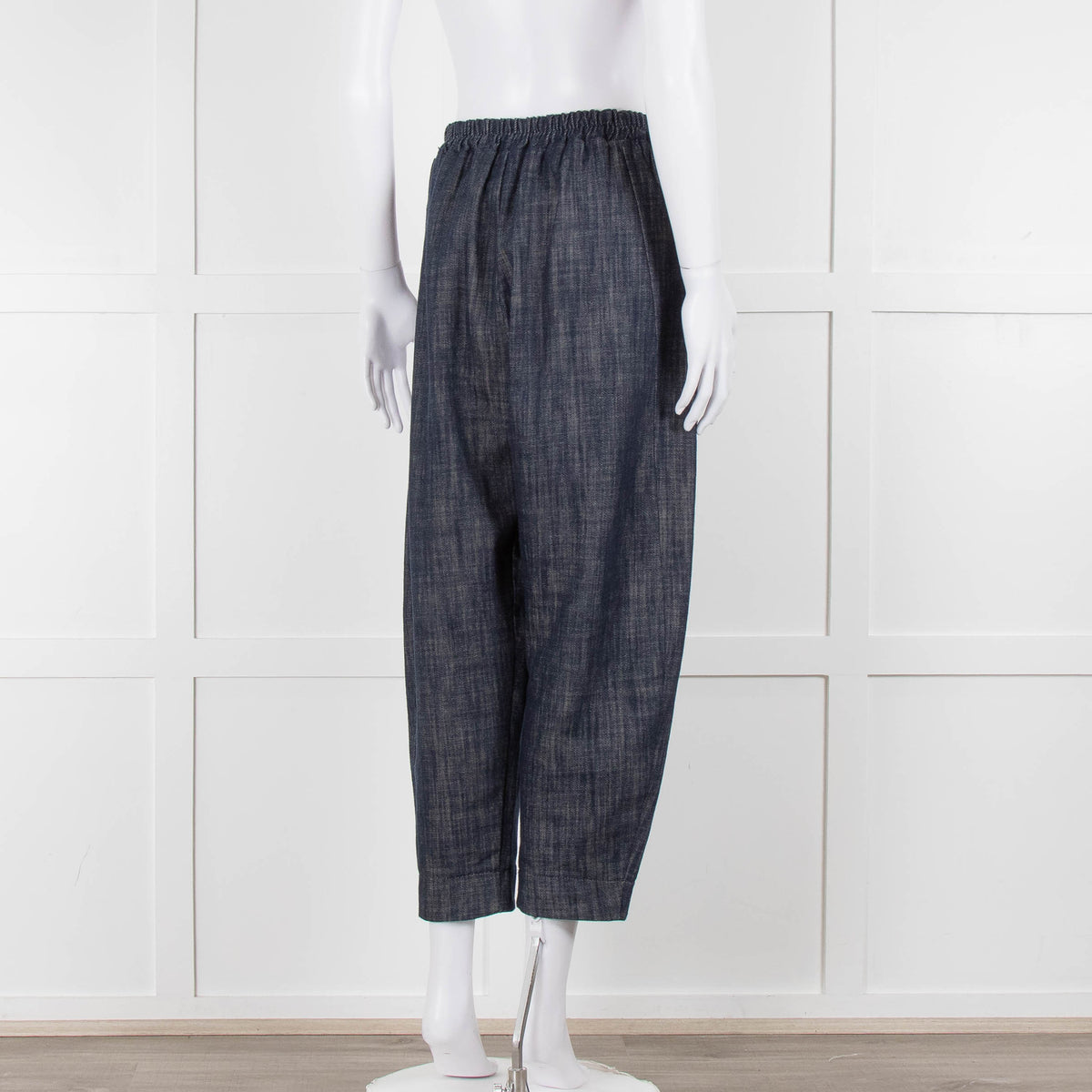 Choice Chambray Barrel Leg Pull On Trousers