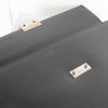 Loewe Black Leather Satchel Clutch Bag