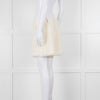 Pinko Cream Boucle Shorts