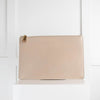 Jill Sander Beige Clutch Case