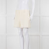 Pinko Cream Boucle Shorts
