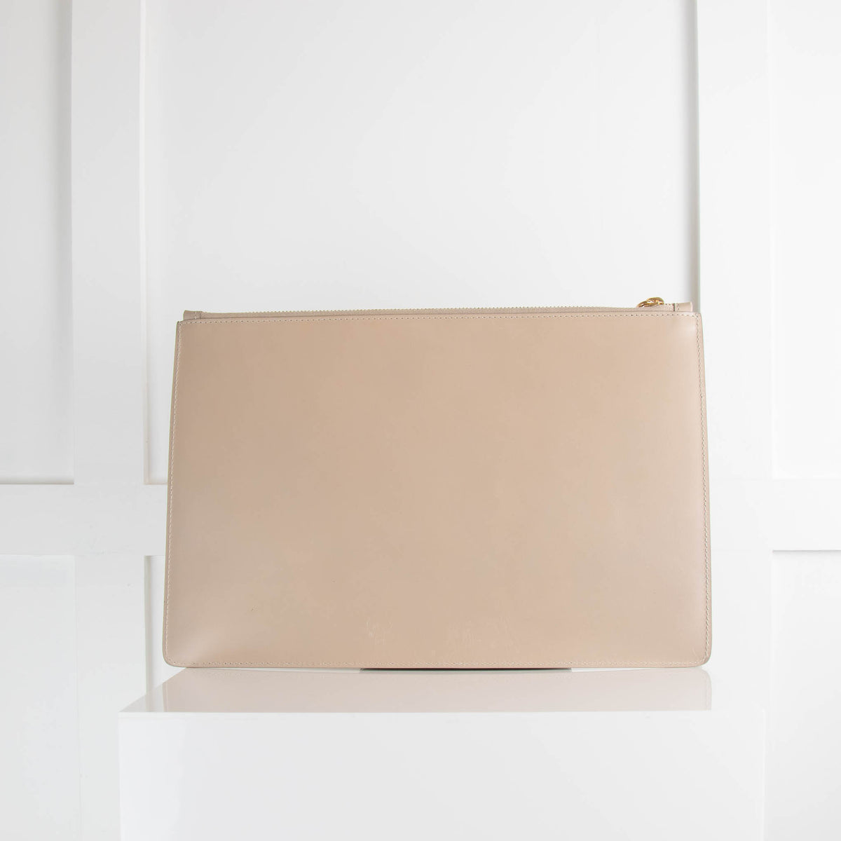 Jill Sander Beige Clutch Case