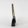 Chanel Black Small Caviar Leather Gold Hardwear Double Flap