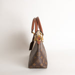 Louis Vuitton Monogram Cream V BB Tote