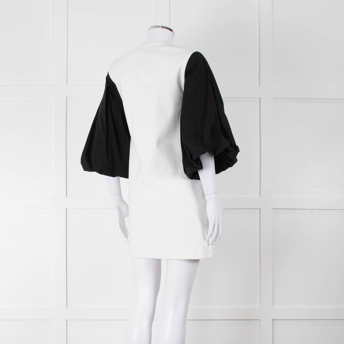 Moschino Picasso Abstract Sequin Face Mini Dress