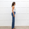 RE/Done Blue Stretch Straight Leg Jeans