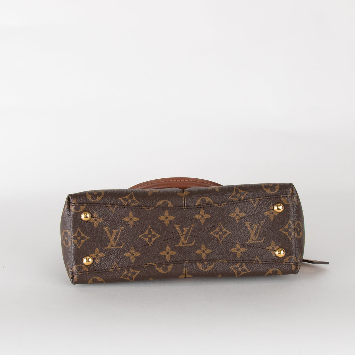 Louis Vuitton Monogram Cream V BB Tote