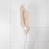 Diane Von Furstenberg Fine Knit Gold Lurex Open Cardigan