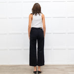 Five Black Flared Jeans
