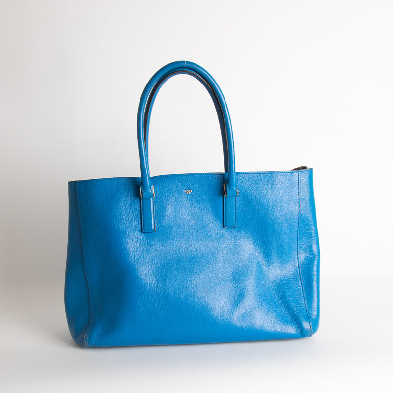 Anya Hindmarch Blue Tote Bag