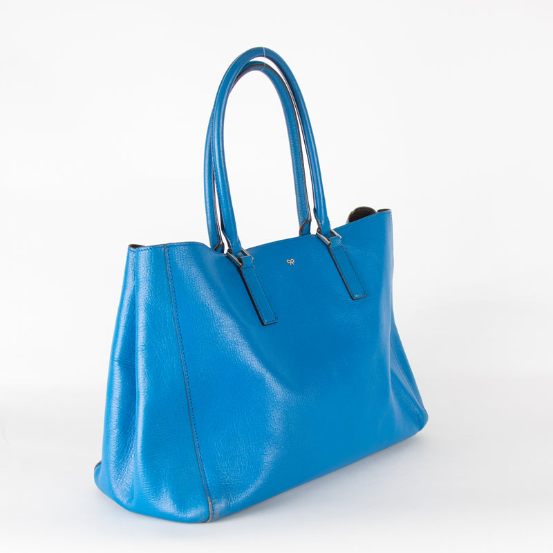 Anya Hindmarch Blue Tote Bag
