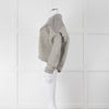 Isabel Marant Grey Contrast Knit Jumper