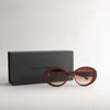 Sunday Somewhere Maroon Amelia Sunglasses