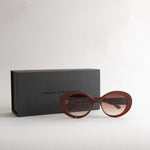 Sunday Somewhere Maroon Amelia Sunglasses