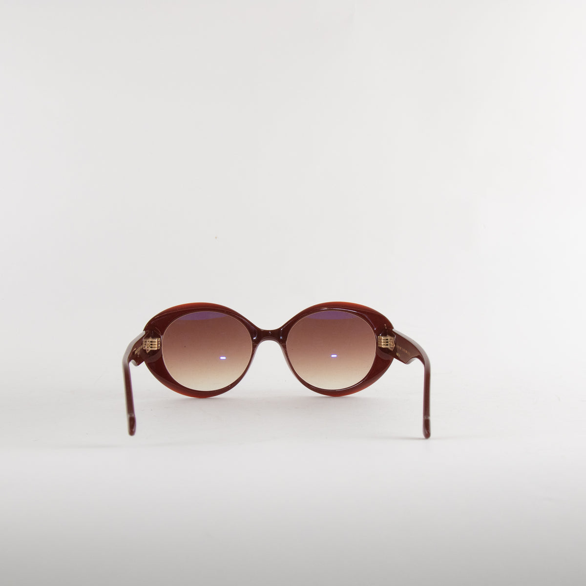 Sunday Somewhere Maroon Amelia Sunglasses