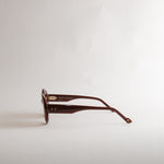 Sunday Somewhere Maroon Amelia Sunglasses