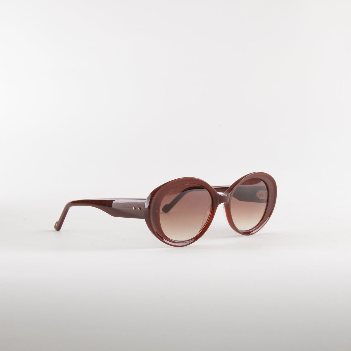 Sunday Somewhere Maroon Amelia Sunglasses