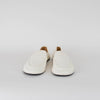 The Row Cream Soft Leather Canal Loafers