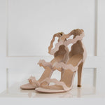 Club Monaco Nude Suede Sandal