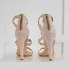 Club Monaco Nude Suede Sandal