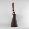 Michael Kors Brown MK Logo Top Handle Bag