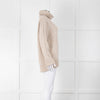 &Daughter Beige Wool Roll Neck Jumper