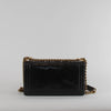 Chanel Black Leather Reverso Boy Bag