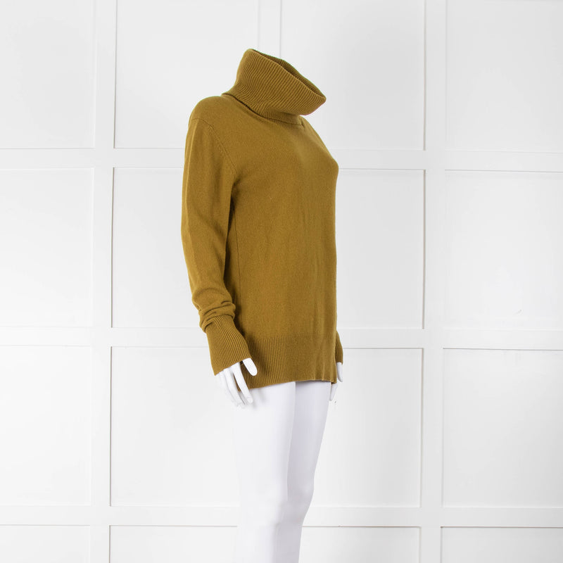 &Daughter Olive Slouch Roll Neck Jumper