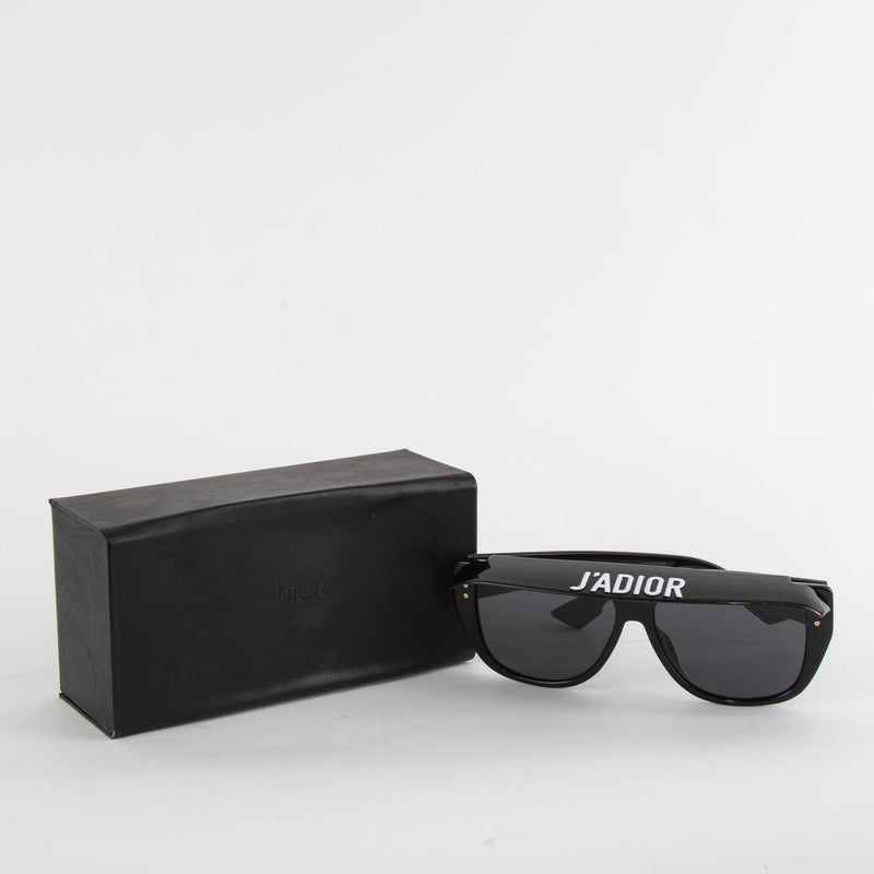 Dior Black Club2 Sunglasses with Visor
