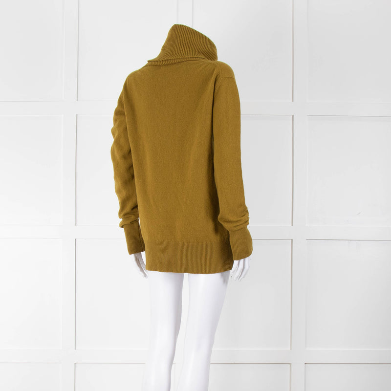 &Daughter Olive Slouch Roll Neck Jumper