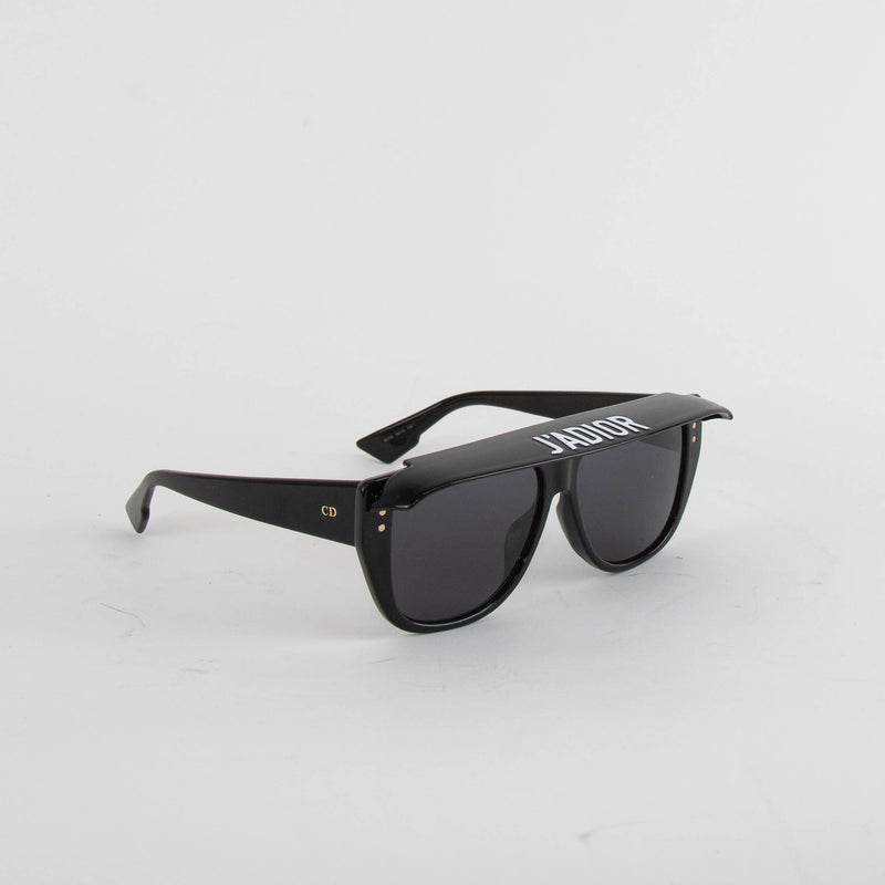 Dior Black Club2 Sunglasses with Visor