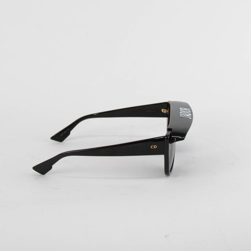 Dior Black Club2 Sunglasses with Visor