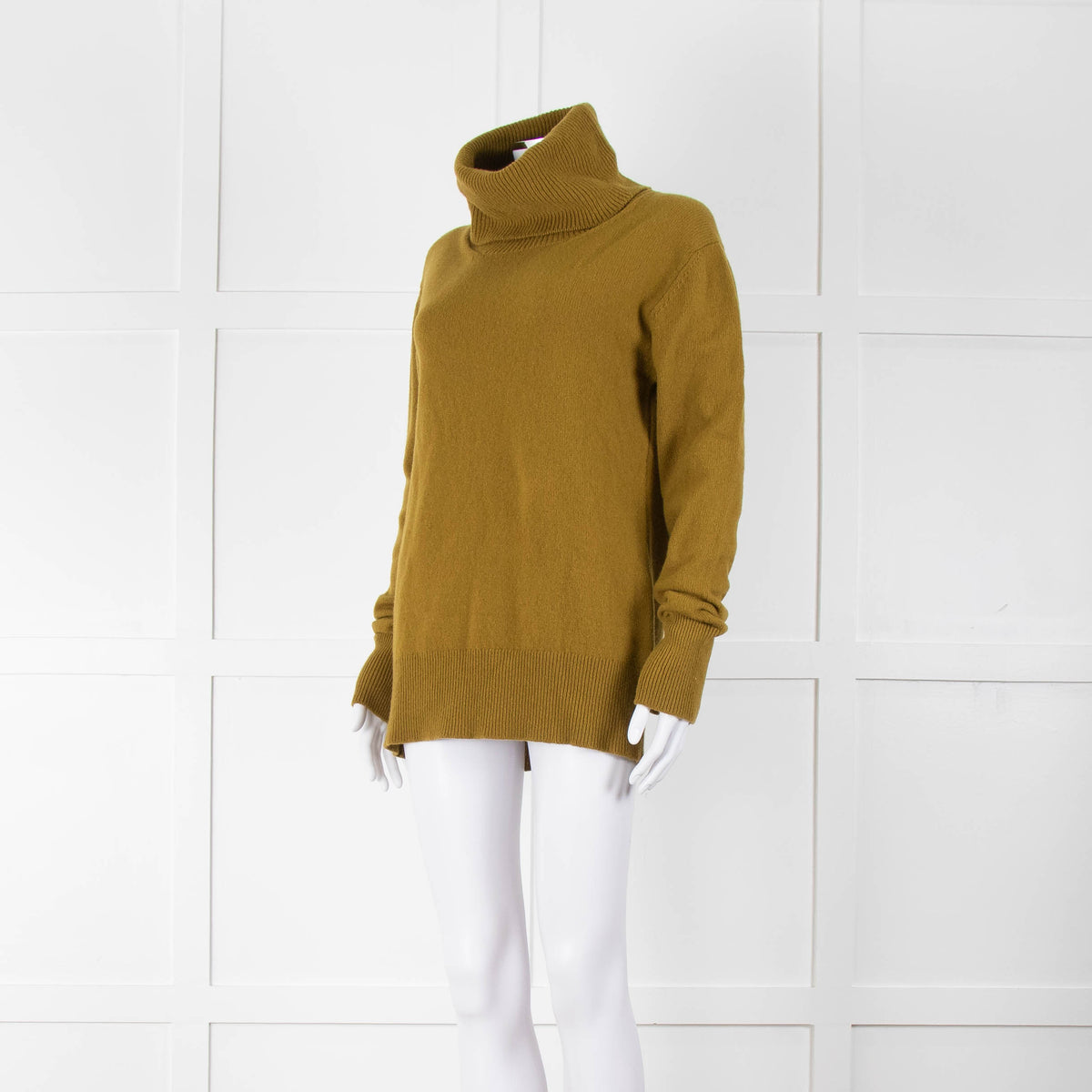 &Daughter Olive Slouch Roll Neck Jumper