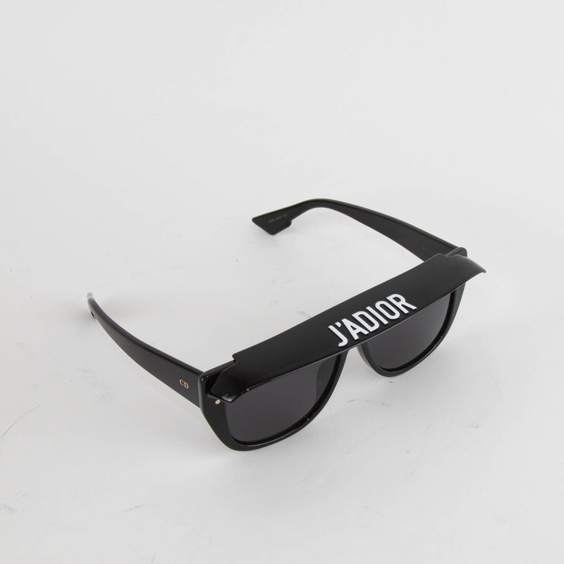 Dior Black Club2 Sunglasses with Visor