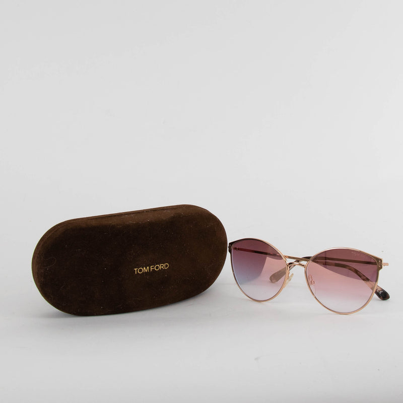 Tom Ford Rose Gold Zeila Sunglasses