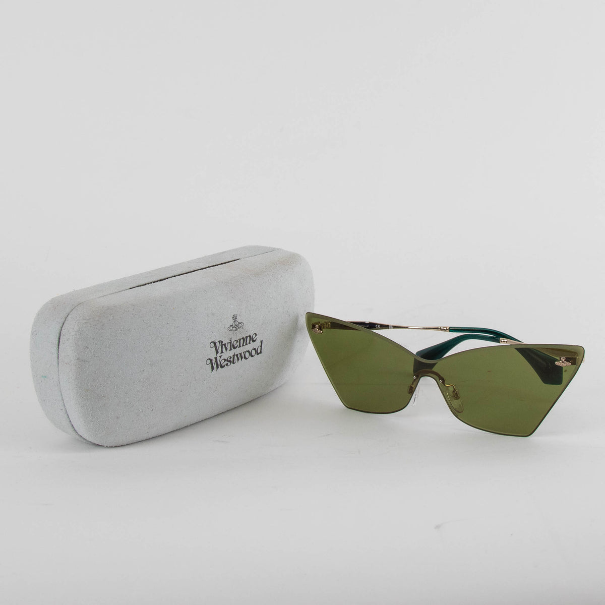 Vivienne Westwood Green Lens Gina Sunglasses