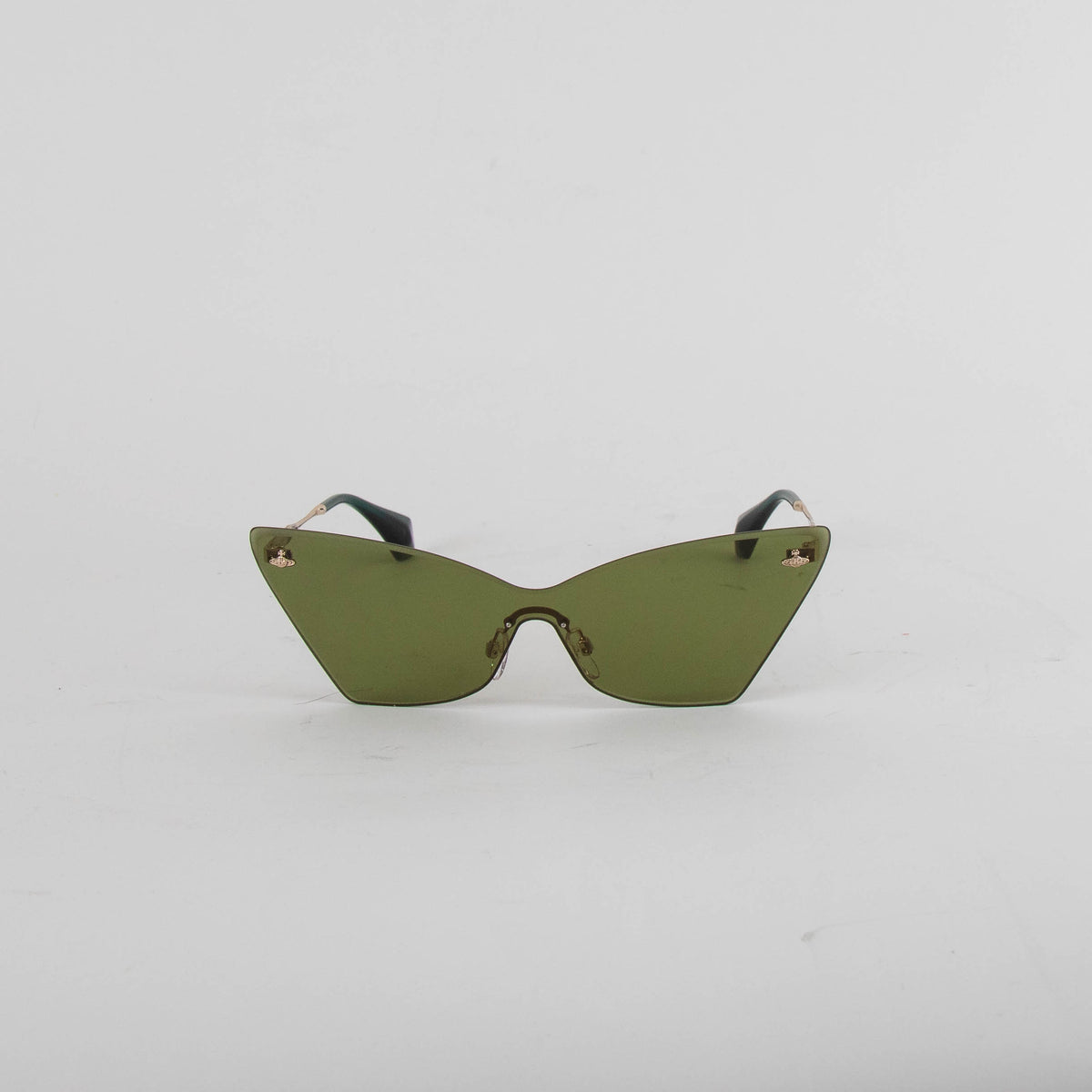 Vivienne Westwood Green Lens Gina Sunglasses