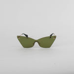 Vivienne Westwood Green Lens Gina Sunglasses
