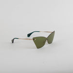 Vivienne Westwood Green Lens Gina Sunglasses