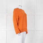 &Daughter Tangerine Longsleeve Wool Jumper