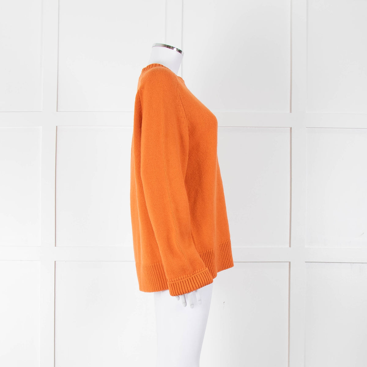 &Daughter Tangerine Longsleeve Wool Jumper