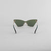 Vivienne Westwood Green Lens Gina Sunglasses